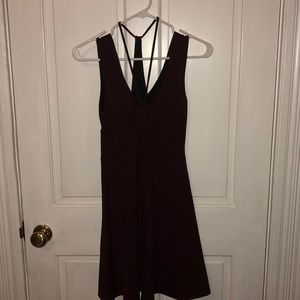 Maroon Dress